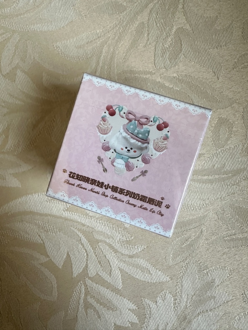 Flower Knows Never's Shop Collection Creamy Matte Lip Clay 01 Strawberry Cream